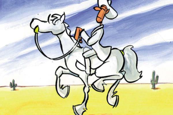 the white cowboy
