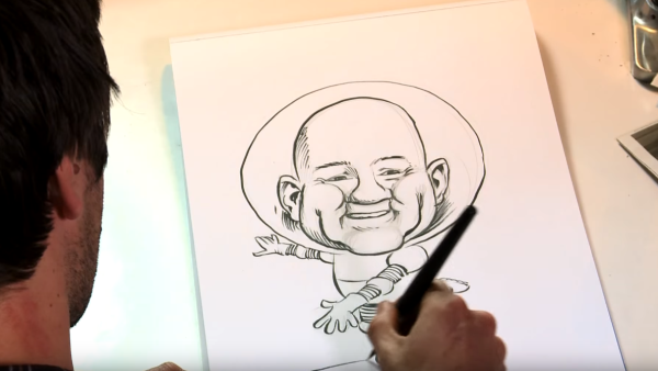 Stap 5 karikatuur