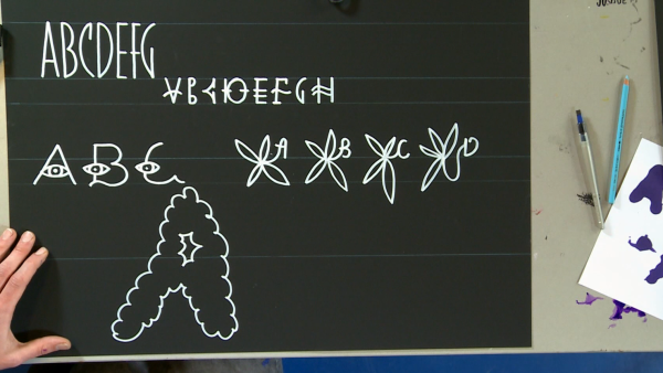 letterkunst stap 1