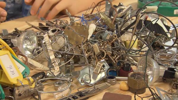 stap 1 metalen figuurtje
