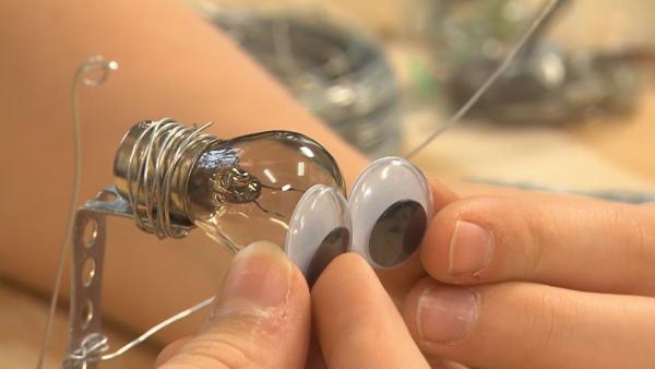 Stap 9 metalen figuurtje