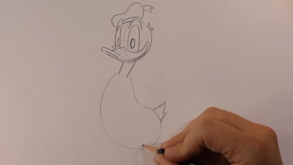 Stap 5 donald duck