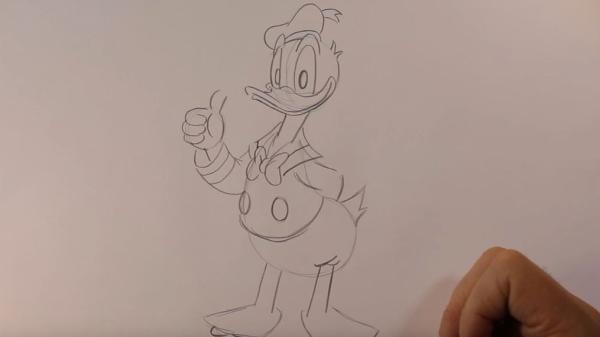 stap 8 donald duck