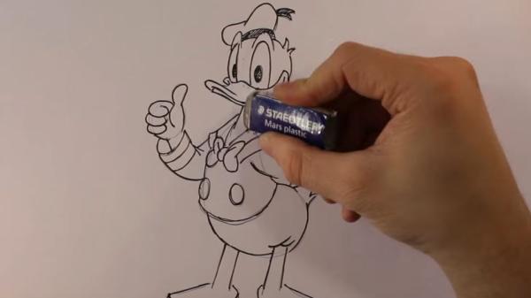 Stap 9 donald duck