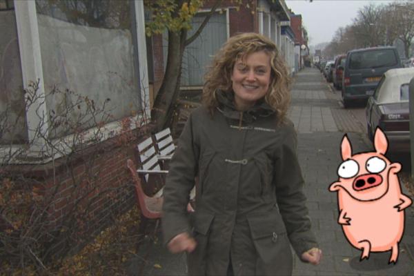 Varkentje rund aflevering