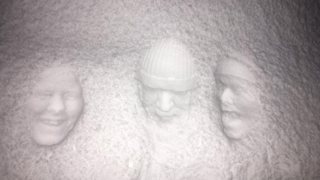 Sneeuwgezicht