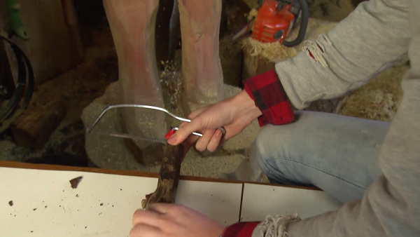 Stap 4 houten diertje