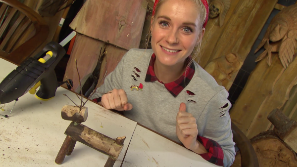Stap 12 houten diertje