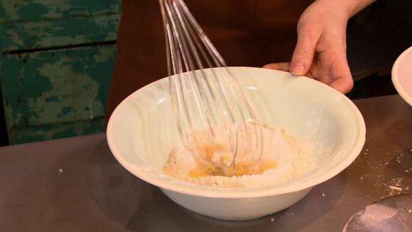 Stap 1 gekleurde pannenkoeken