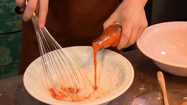Stap 2 gekleurde pannenkoeken