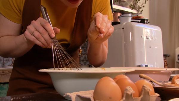 Stap 3 gekleurde pannenkoeken