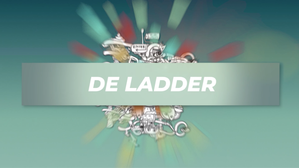 De ladder - veter strikken