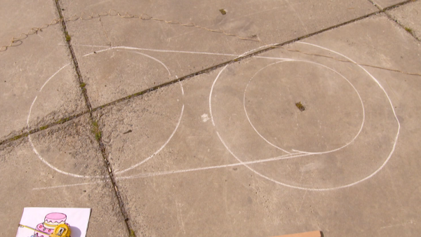 3D straattekenen stap 5