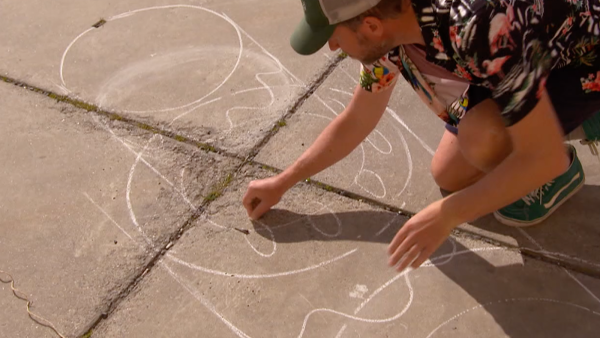 3D straattekenen stap 8