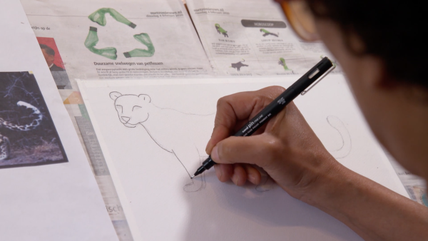 stap 3 aquarel tekenen