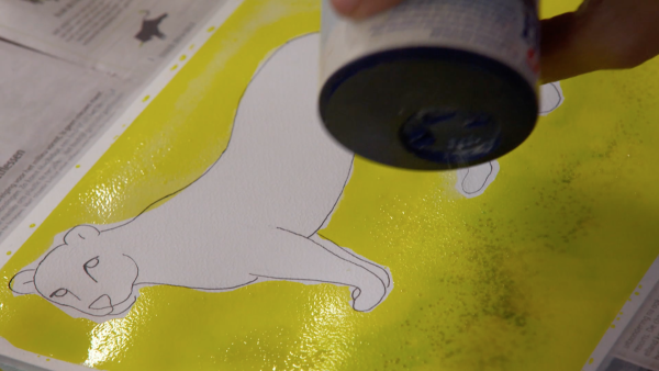 Stap 4 aquarel tekenen 