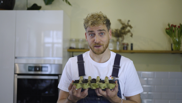 Zaadbom maken - Stap 1 - Moestuin
